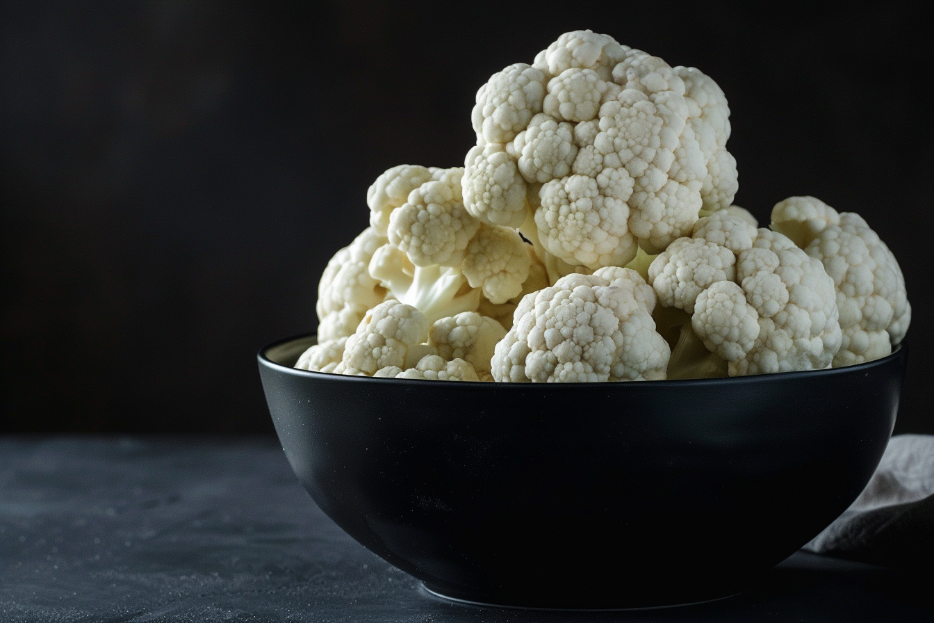 Image gratuite Chou-fleur dans bol noir 3