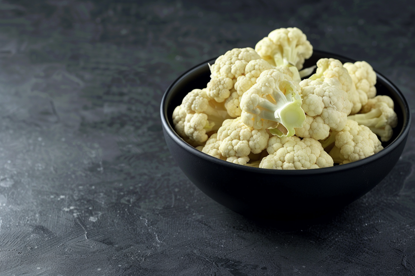 Image gratuite Chou-fleur dans bol noir 5