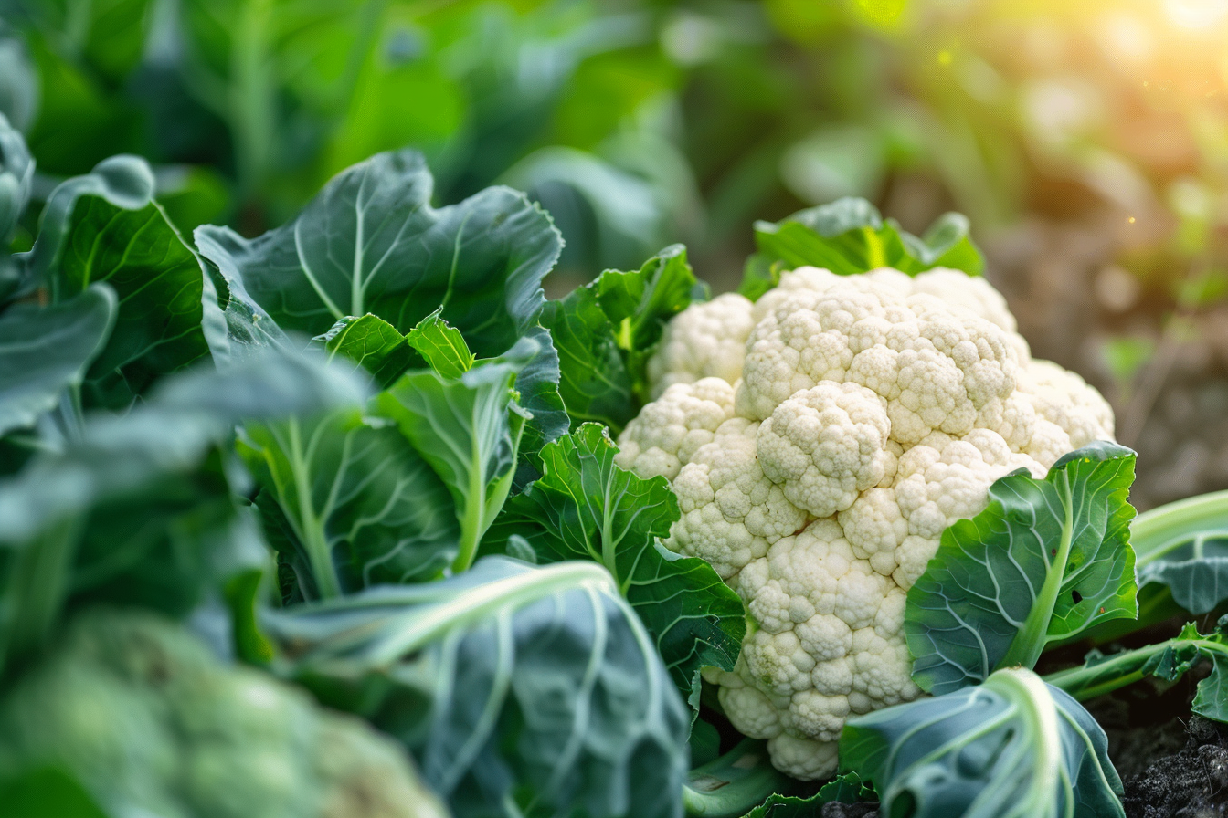 Image gratuite Chou-fleur dans un jardin 2