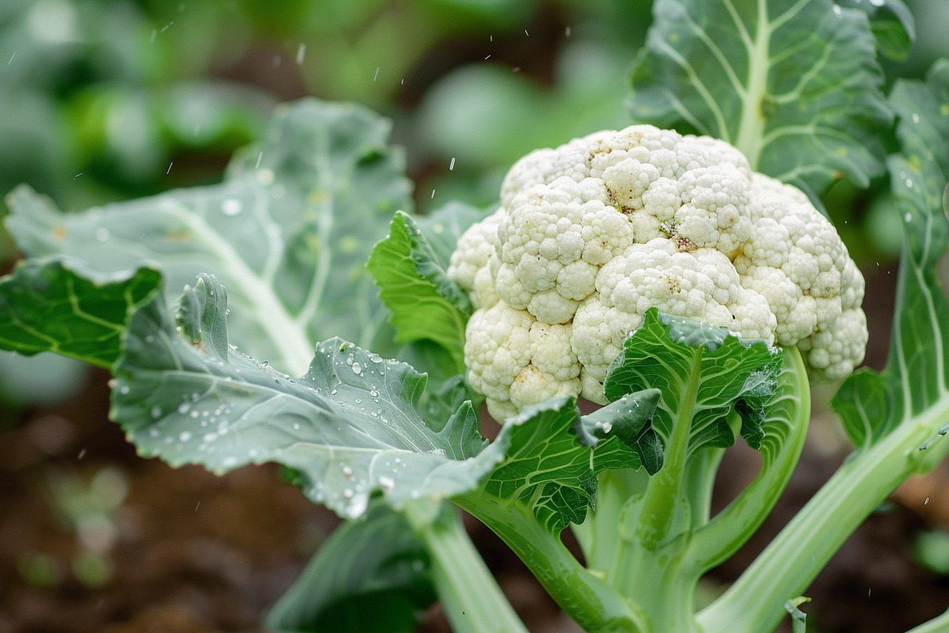 Image gratuite Chou-fleur dans un jardin 3