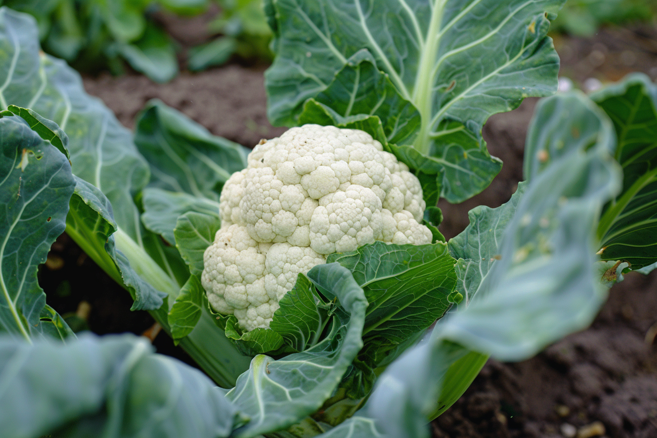 Image gratuite Chou-fleur dans un jardin 6