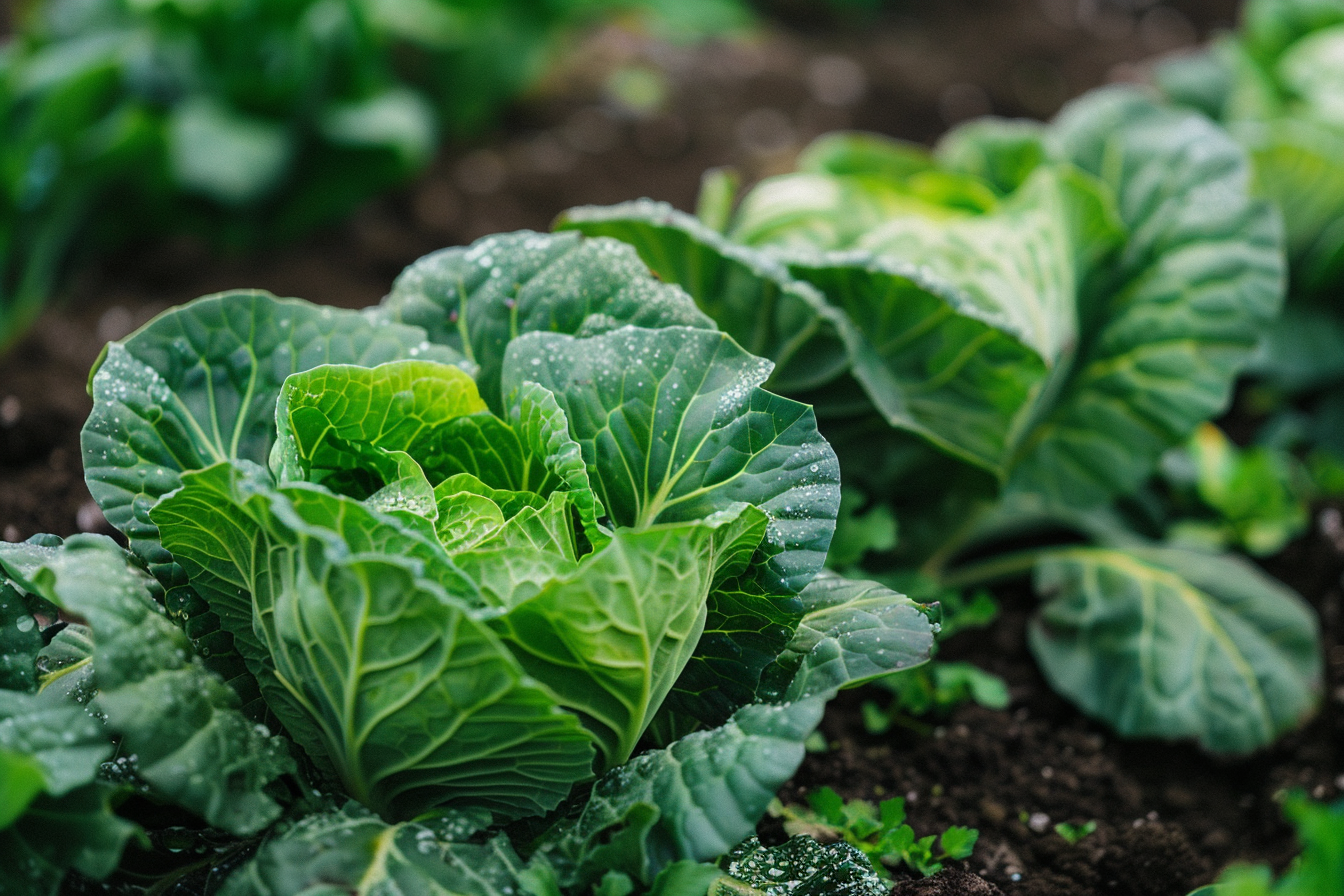 Image gratuite Chou frais dans le jardin 2