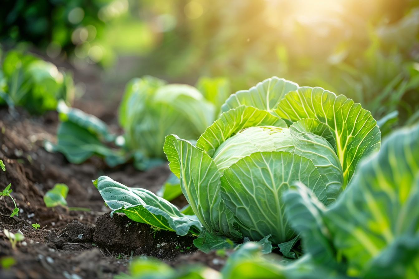 Image gratuite Chou frais dans le jardin 6