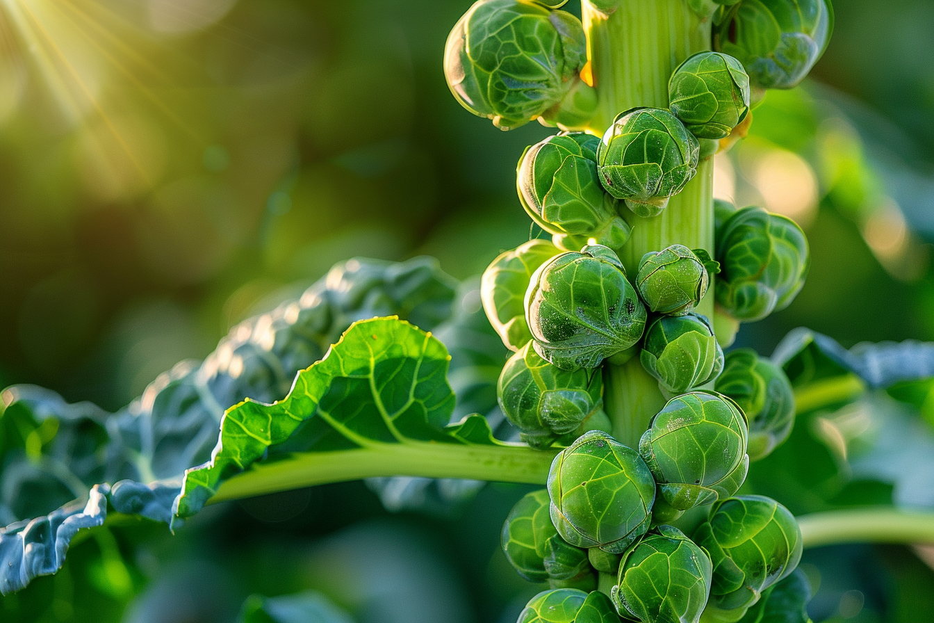 Image gratuite Choux de Bruxelles sur tige 4