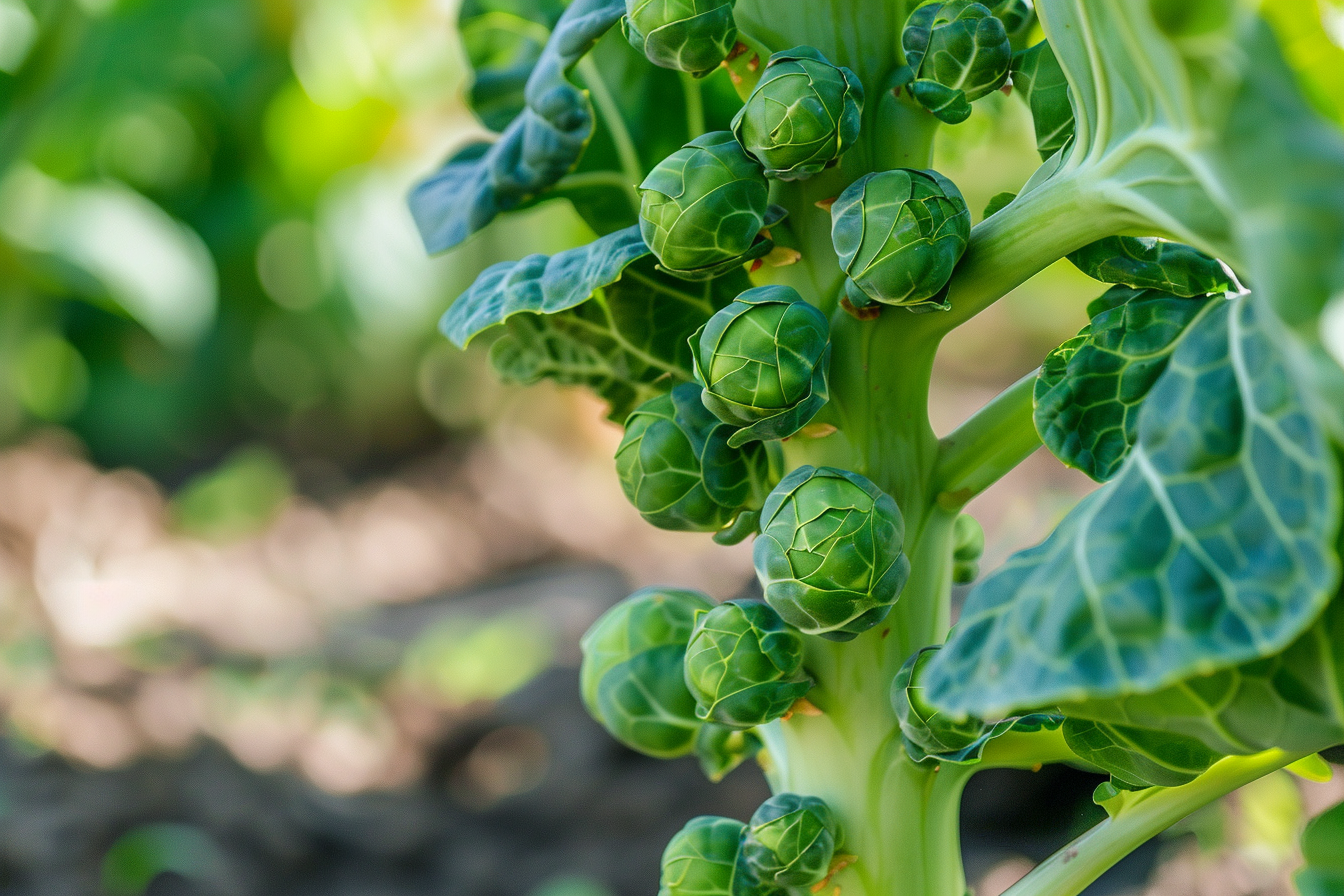 Image gratuite Choux de Bruxelles sur tige 7