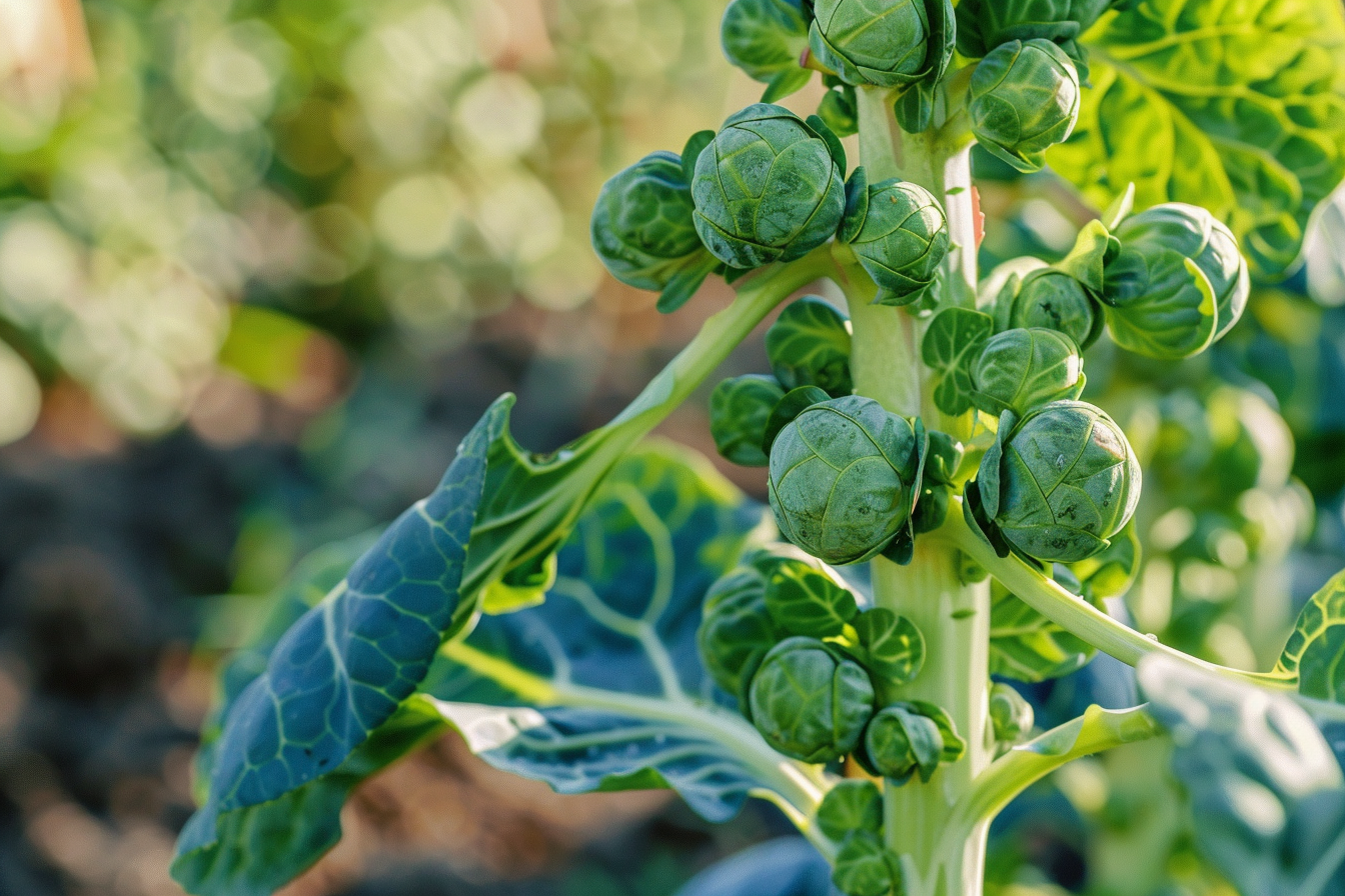 Image gratuite Choux de Bruxelles sur tige 8