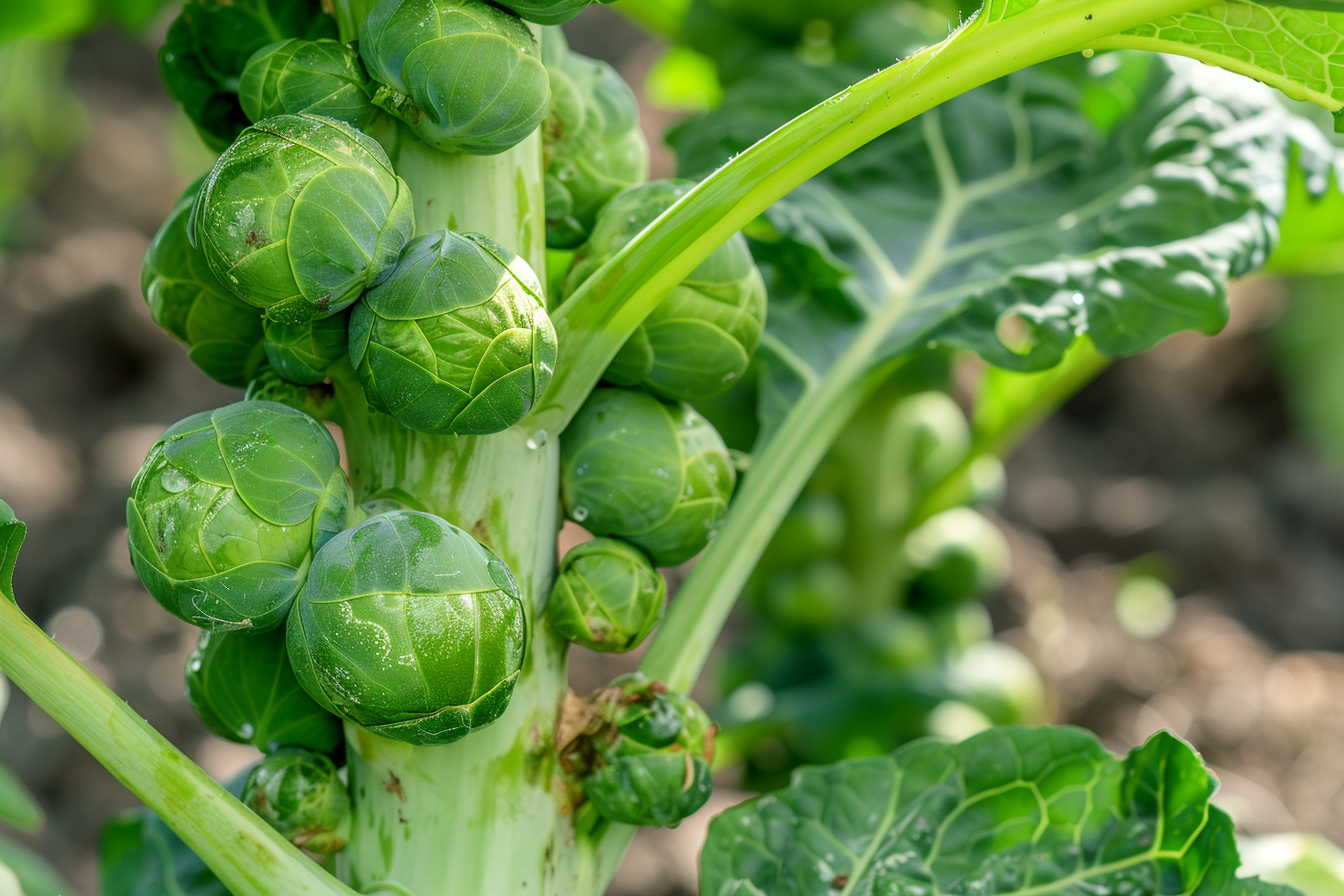 Image gratuite Choux de Bruxelles sur tige 9