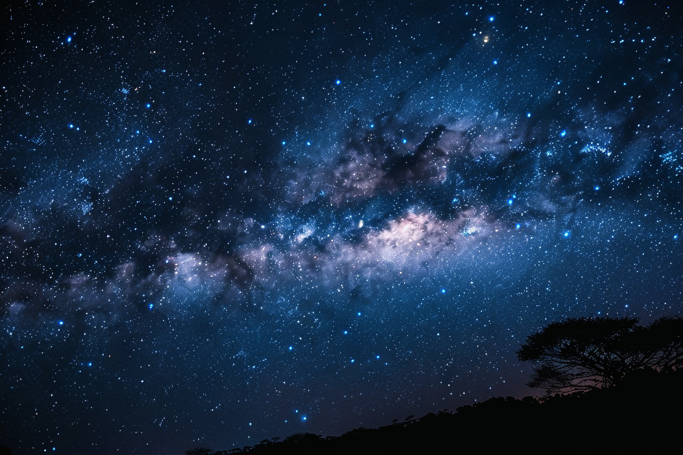 Image gratuite Ciel nocturne rempli d&rsquo;étoiles 1