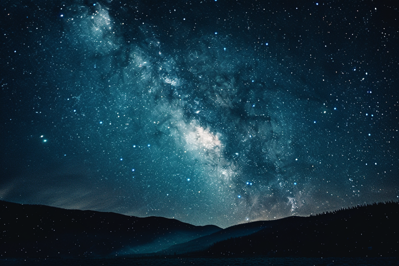 Image gratuite Ciel nocturne rempli d&rsquo;étoiles 2
