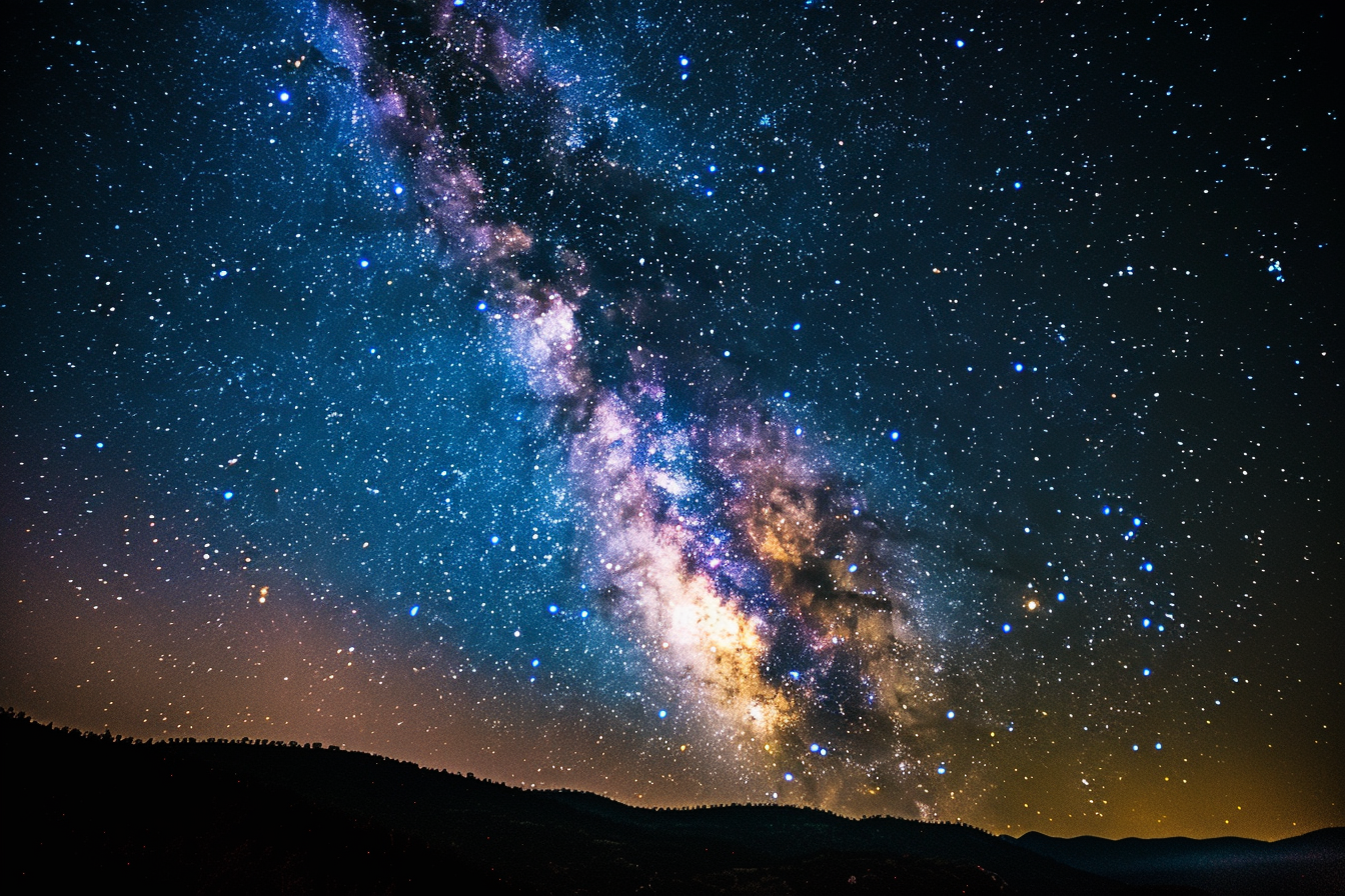 Image gratuite Ciel nocturne rempli d&rsquo;étoiles 3