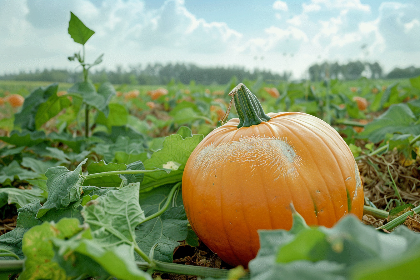 Image gratuite Citrouille dans un champ 5