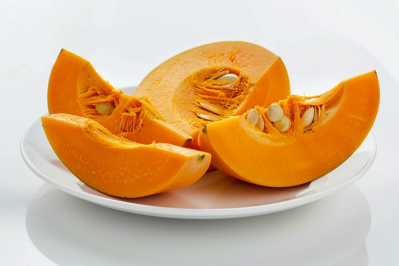 Image gratuite Citrouille sur assiette blanche 5