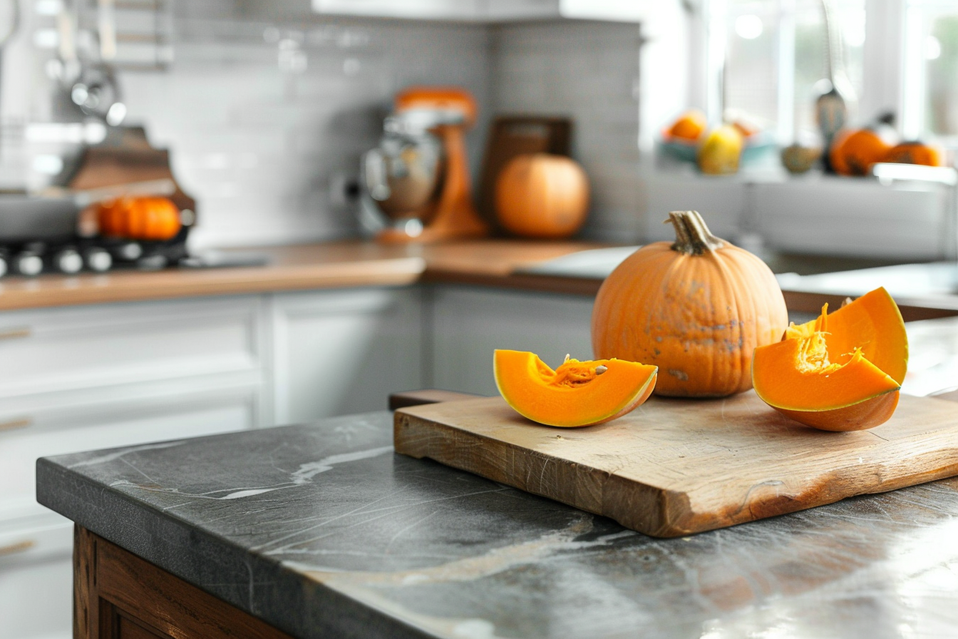 Image gratuite Citrouille sur planche en bois 4