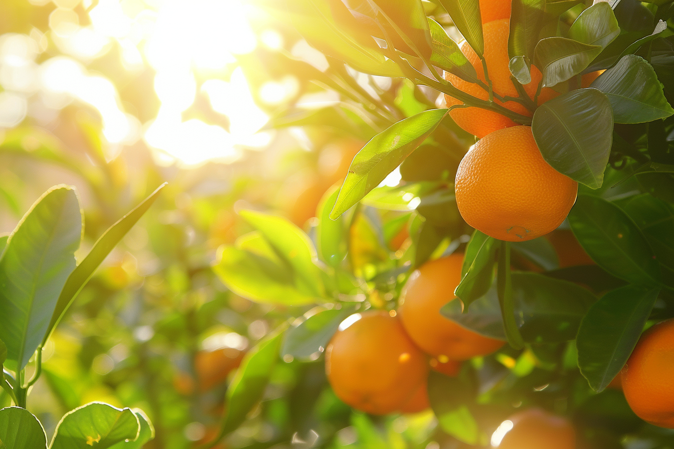 Image gratuite Clémentinier avec clémentines mûres dans jardin 7