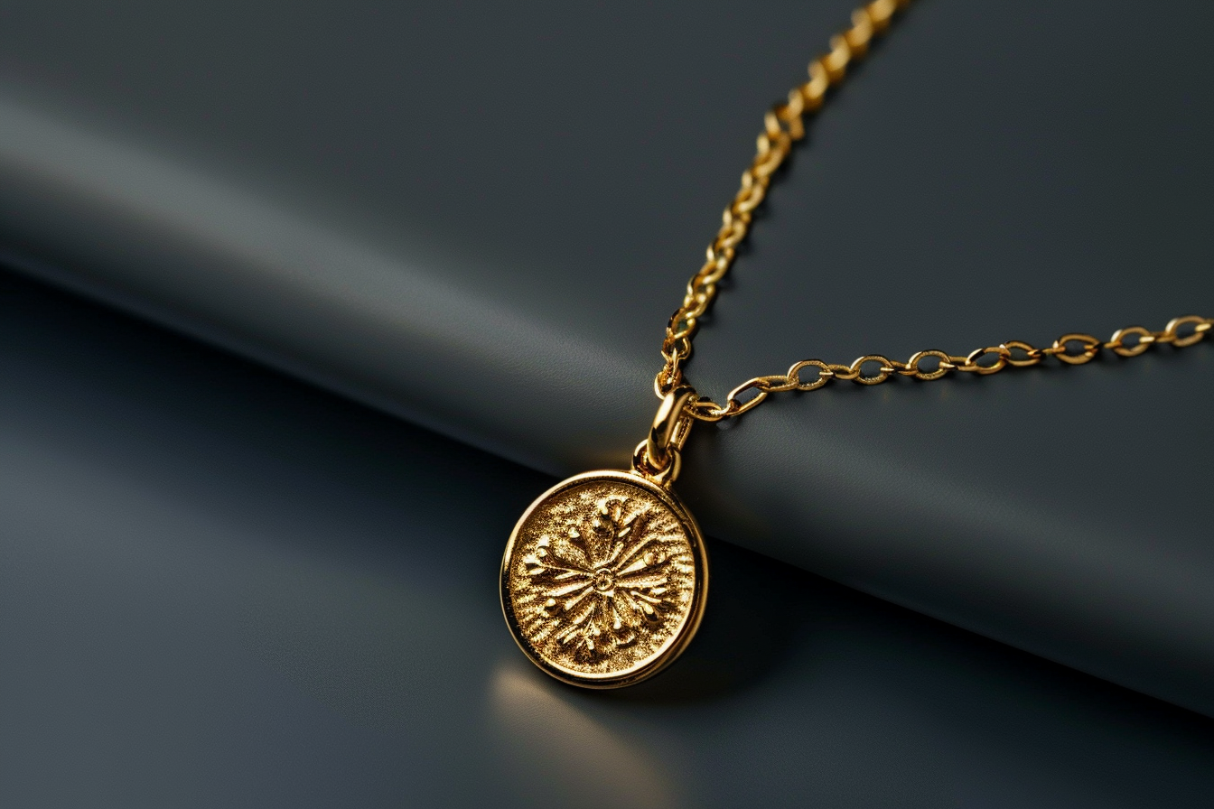 Image gratuite Collier en or avec pendentif 2