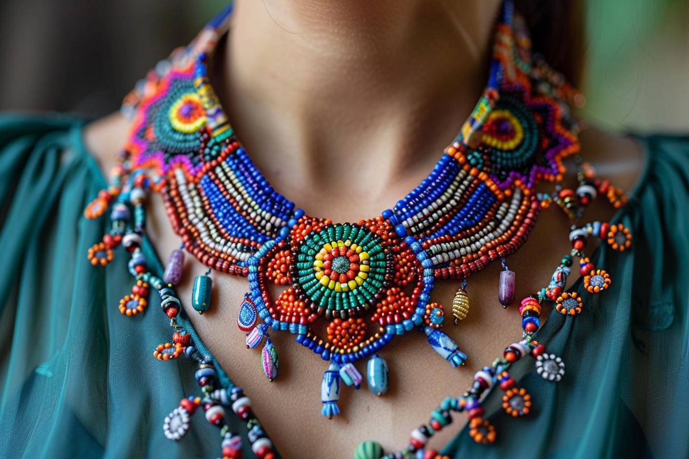 Image gratuite Collier en perles fait main 2