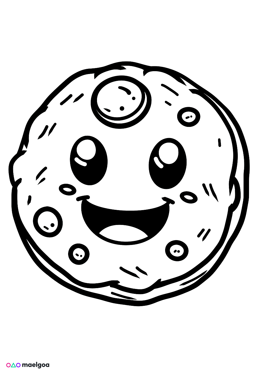 Image gratuite Coloriage biscuit 2