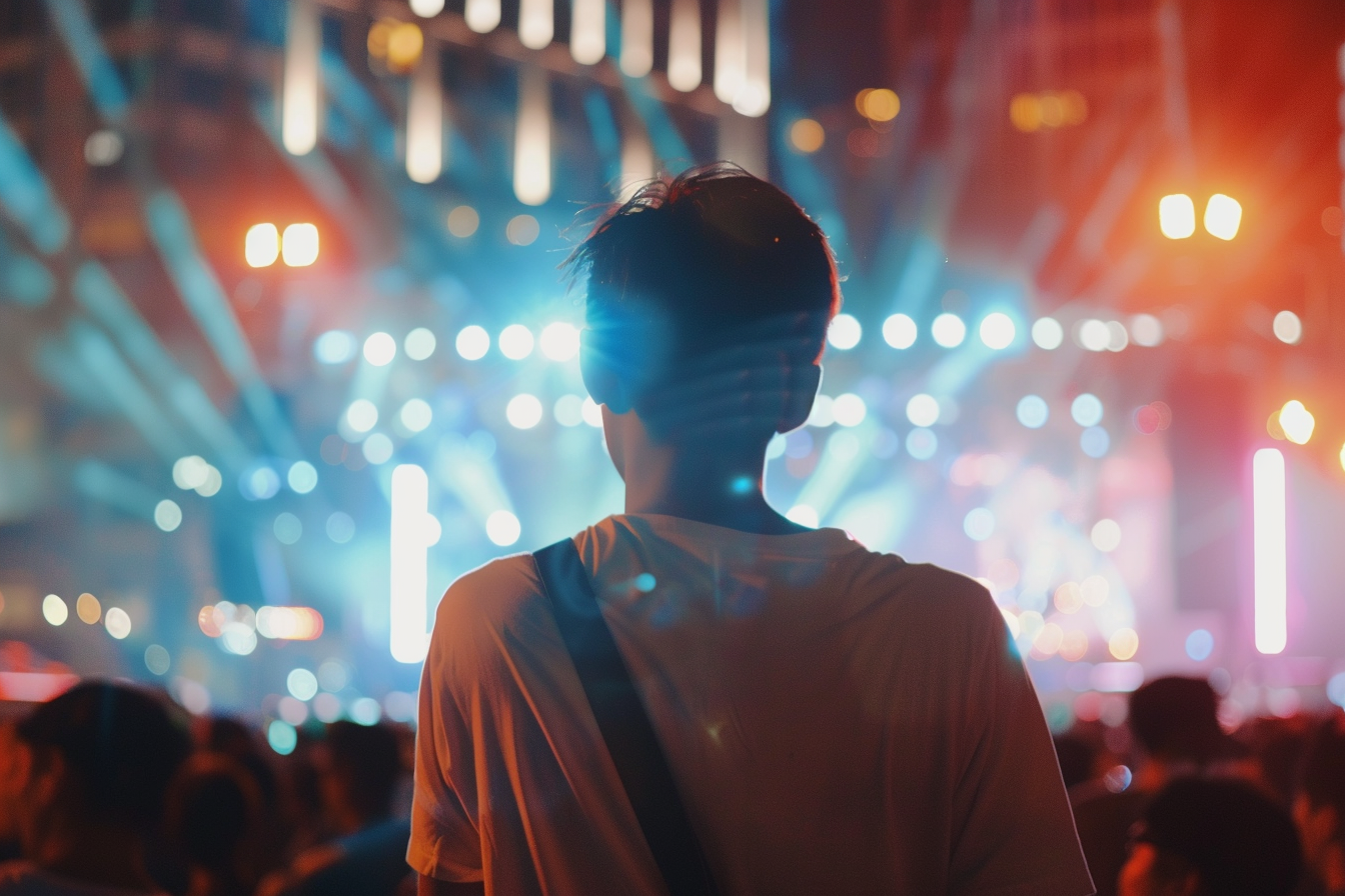 Image gratuite Concert en ville animée 2