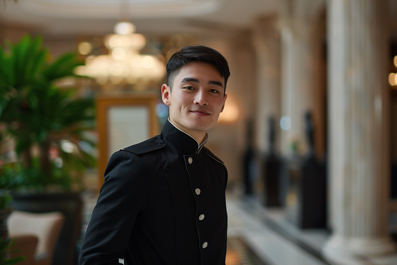 Image gratuite Concierge organisant services 1