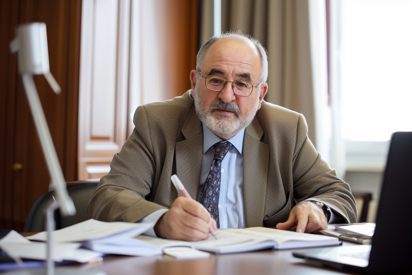 Image gratuite Conseiller juridique prenant notes 1