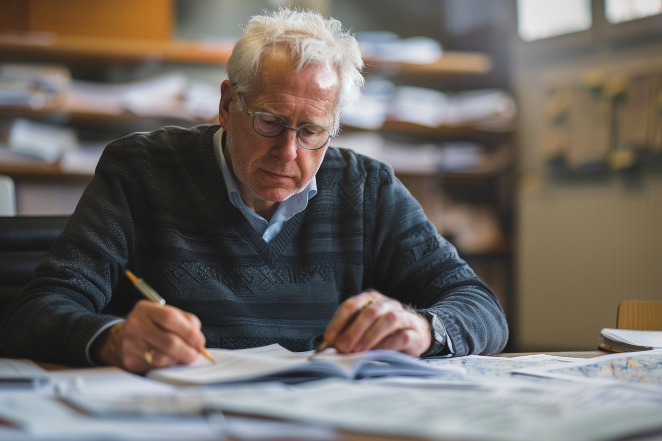 Image gratuite Conseiller juridique prenant notes 3