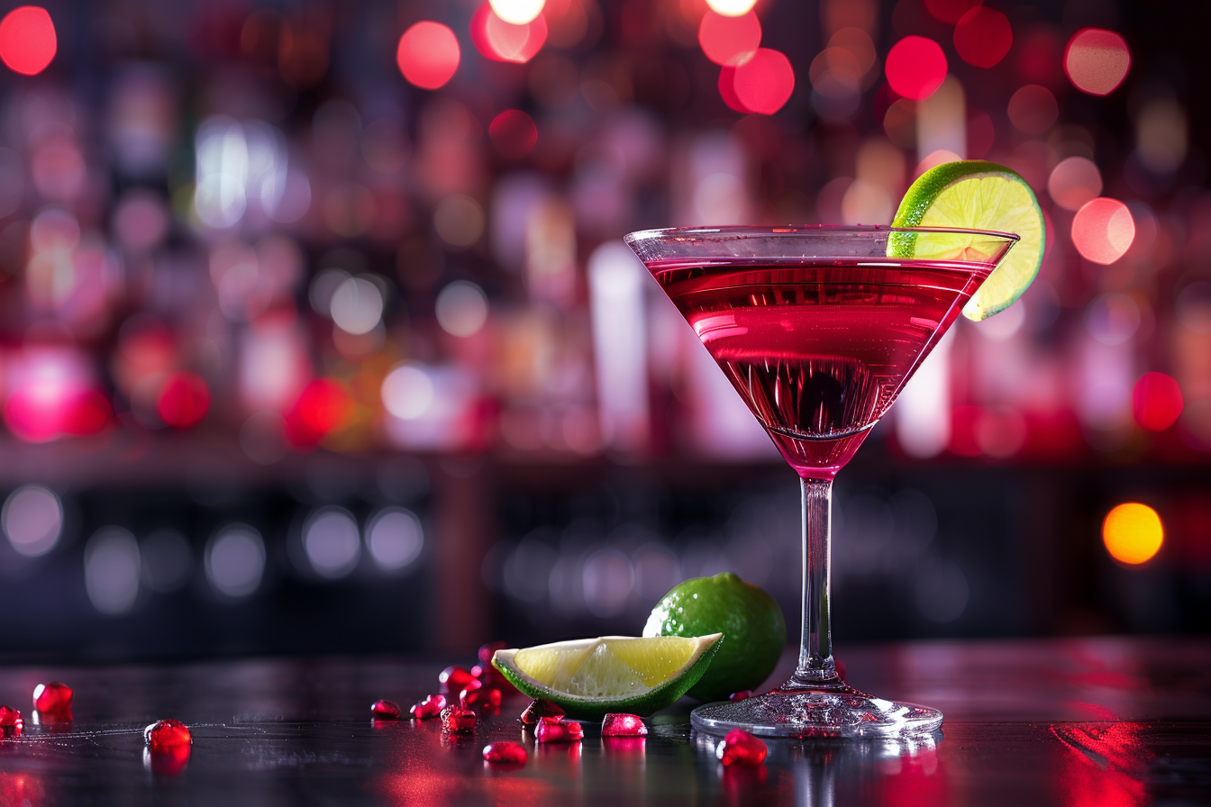 Image gratuite Cosmopolitan avec citron vert 2