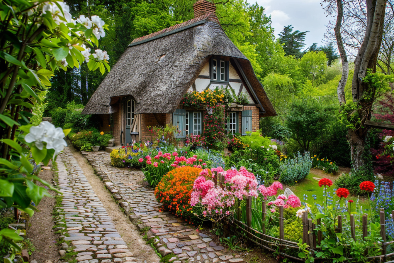 Image gratuite Cottage français chaleureux 1