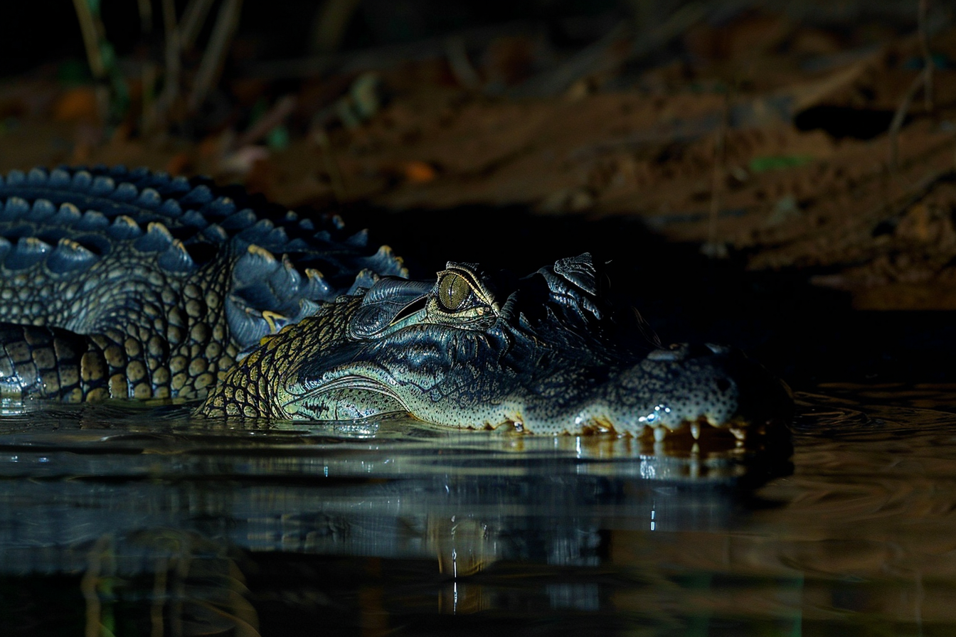 Image gratuite Crocodile en embuscade 2