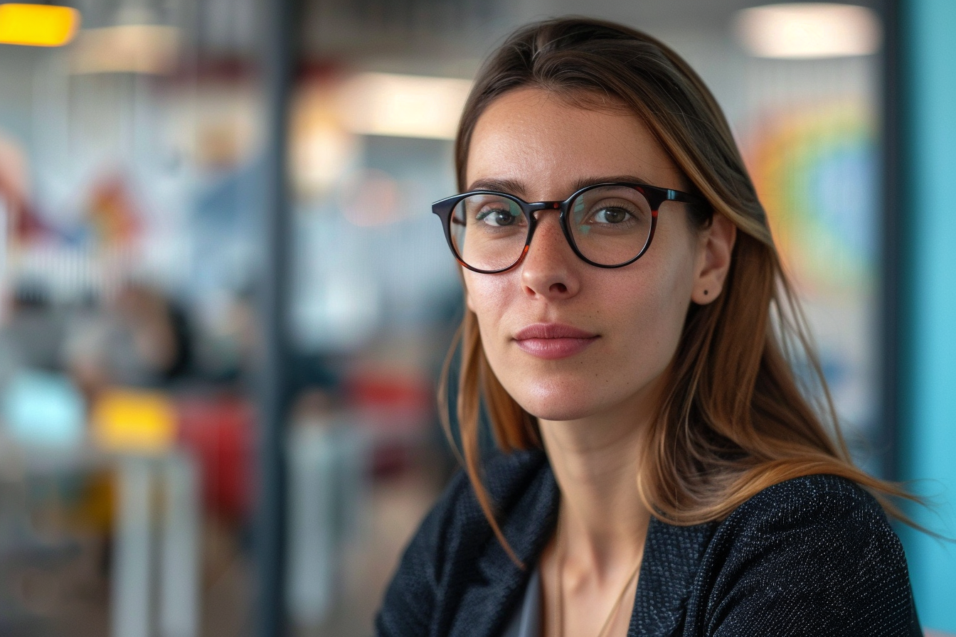 Image gratuite Directrice commerciale bureau moderne 7