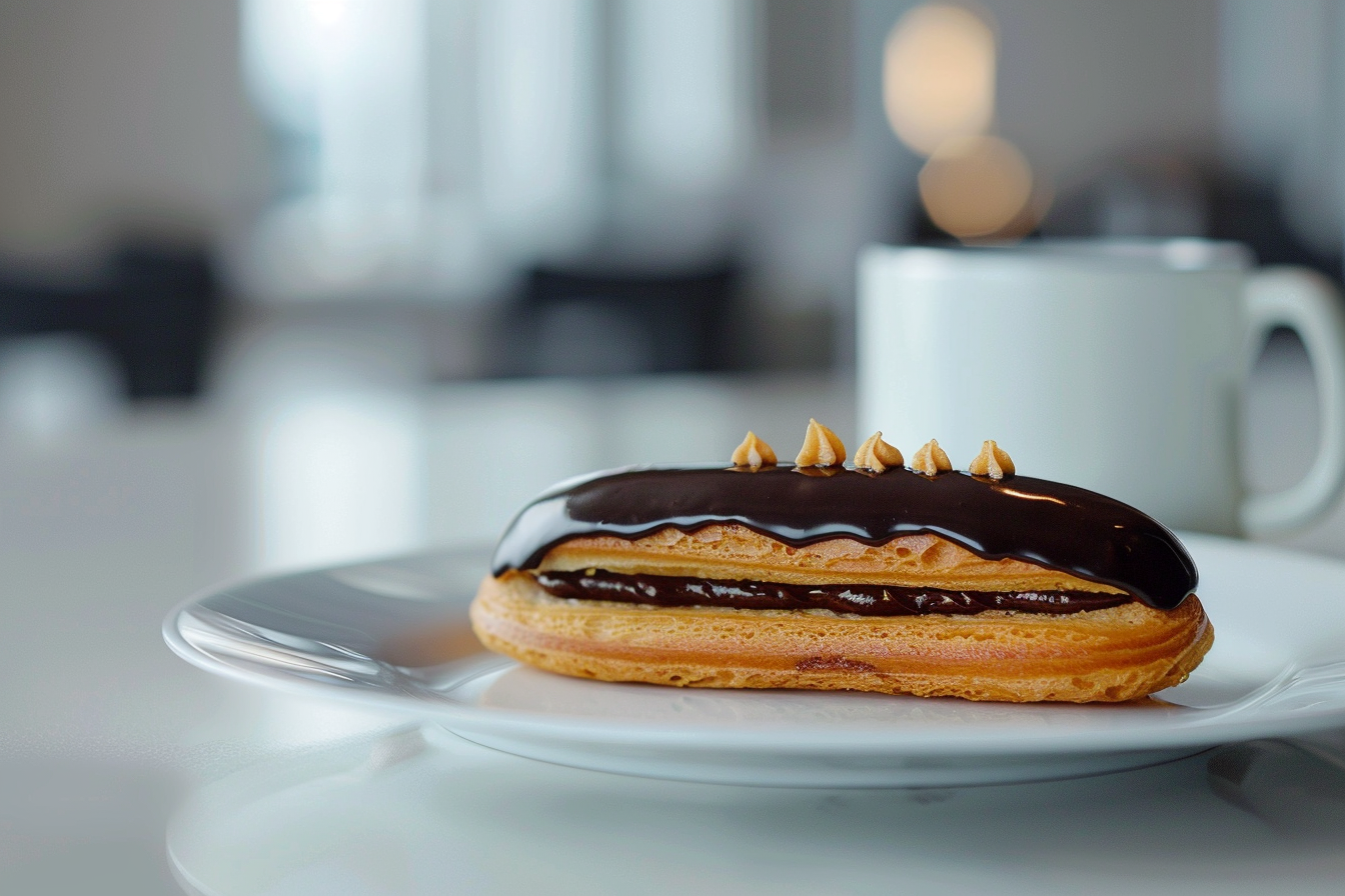 Image gratuite Éclair au chocolat cuisine moderne 1