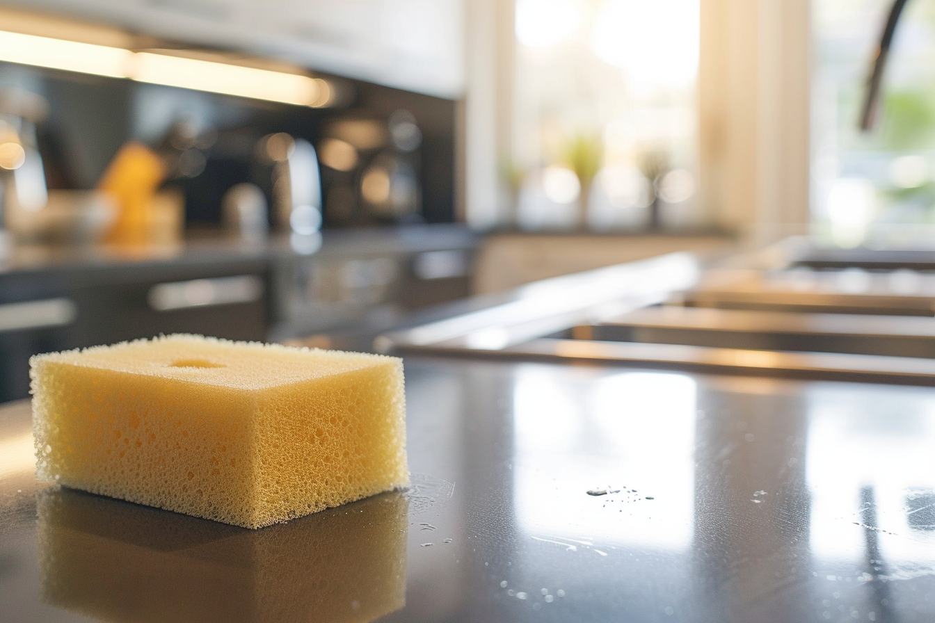 Image gratuite Éponge de nettoyage dans cuisine moderne 2