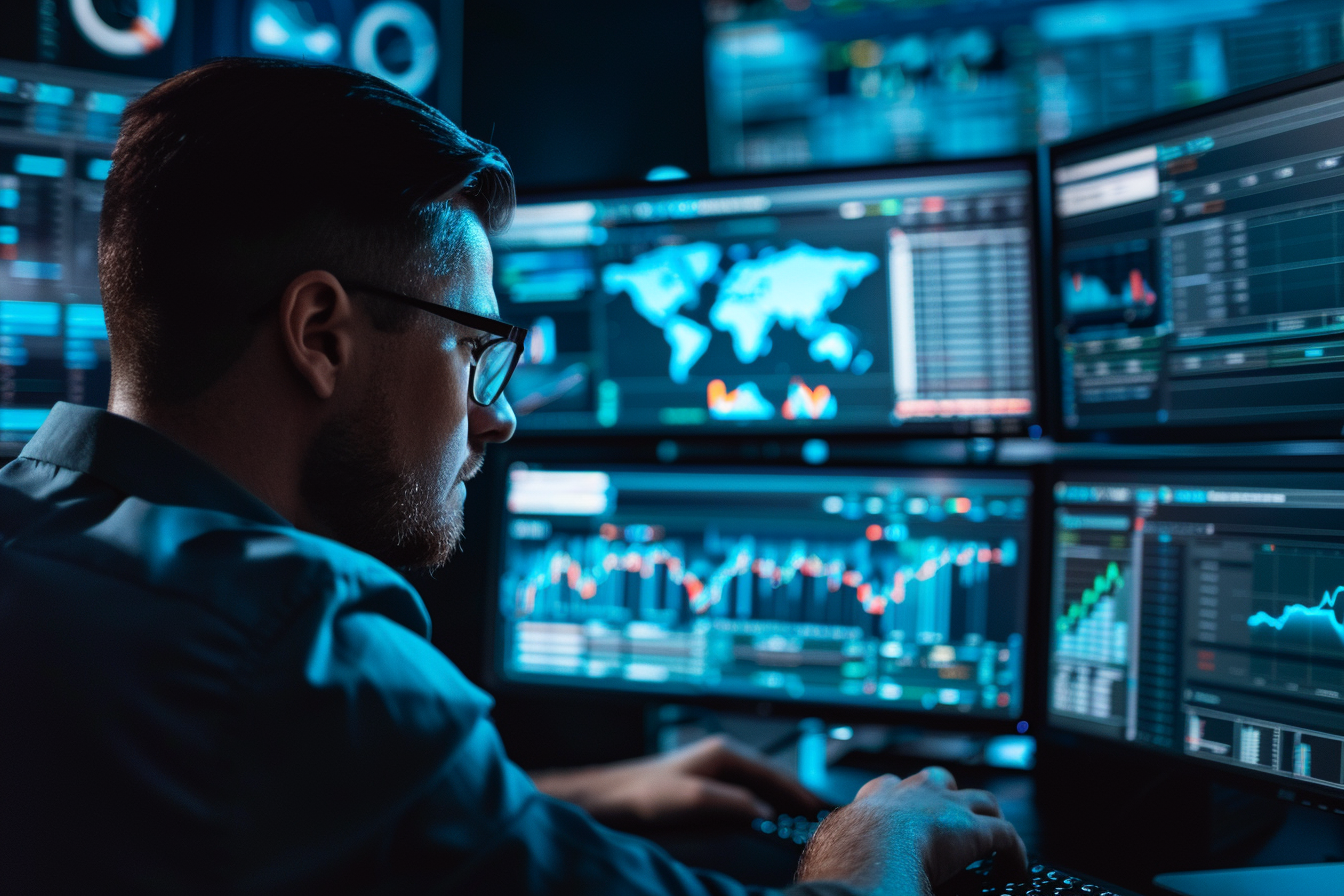 Image gratuite Expert en cybersécurité analysant les menaces 1