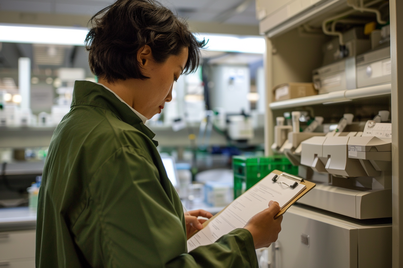 Image gratuite Expert en environnement en laboratoire 2