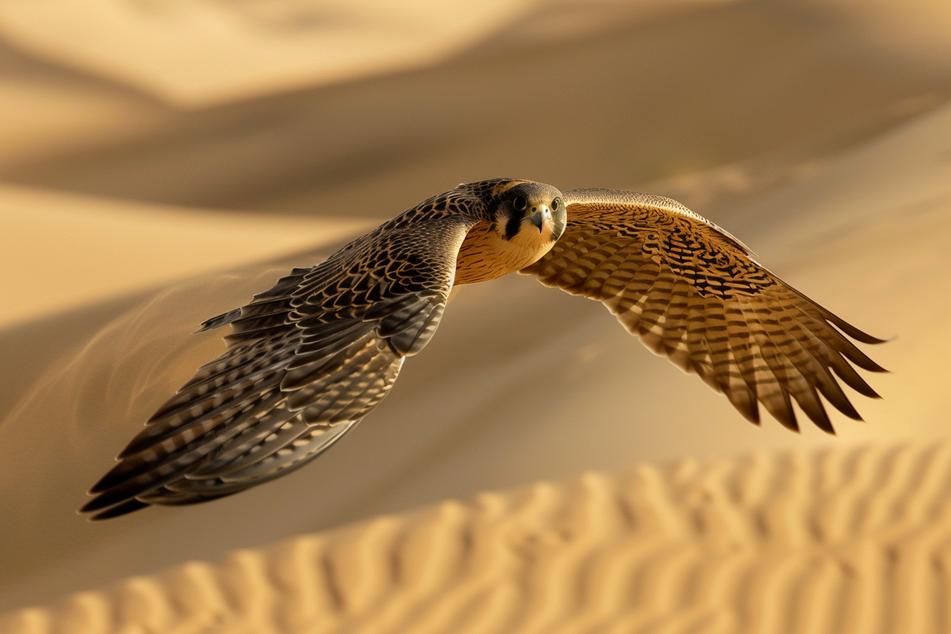 Image gratuite Faucon en plein vol 3