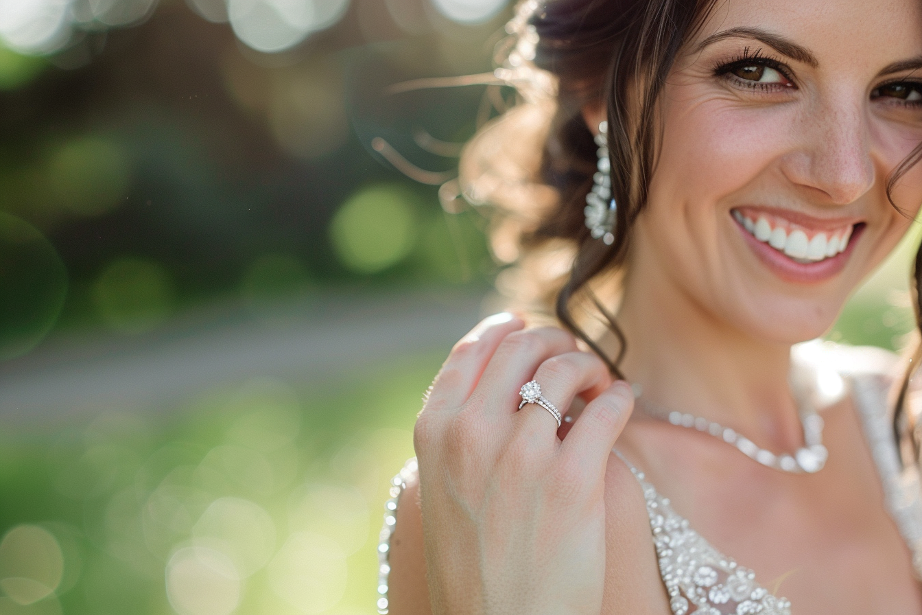 Image gratuite Femme avec bague de fiançailles 4