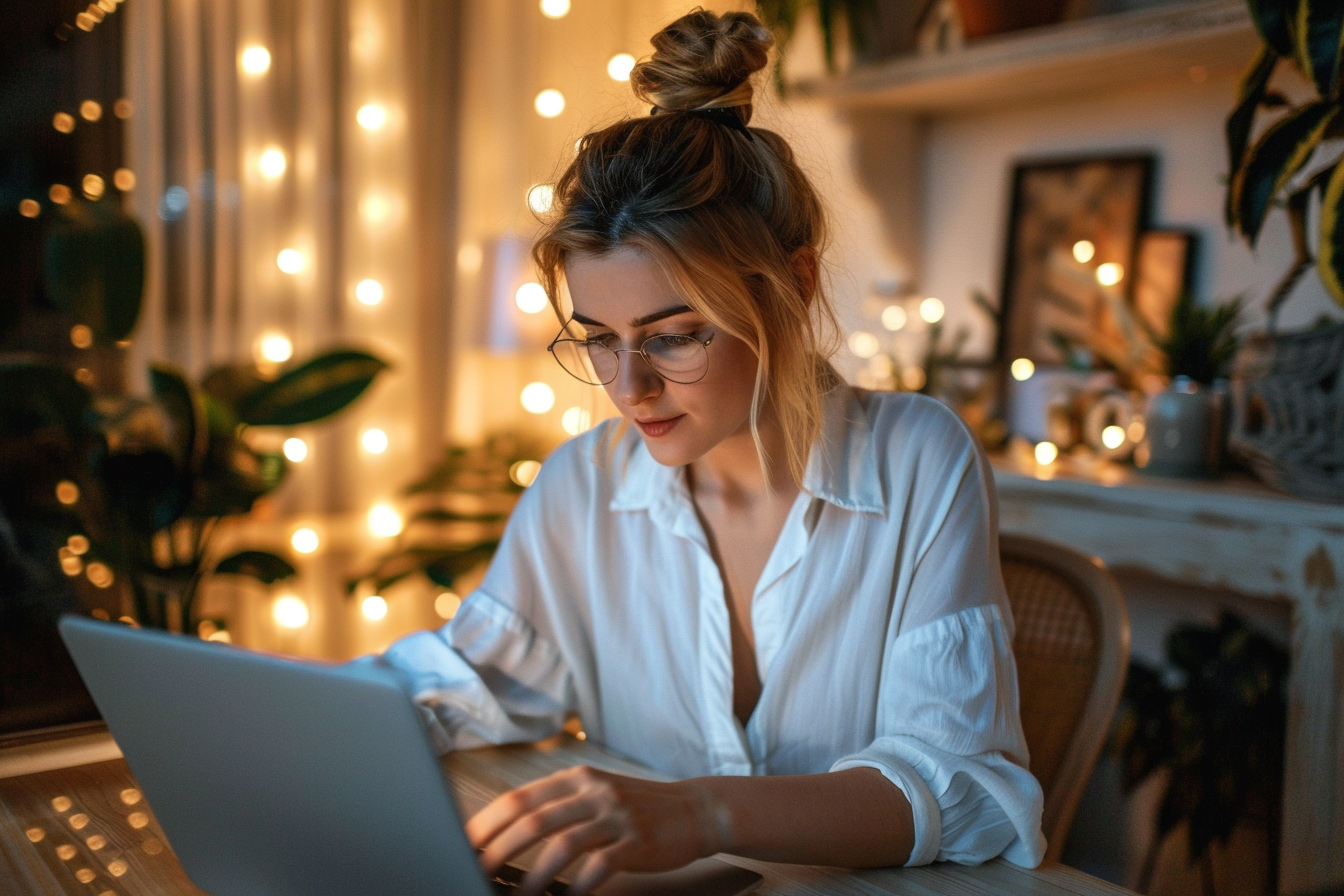 Image gratuite Femme d&rsquo;affaires européenne au chignon blond 6
