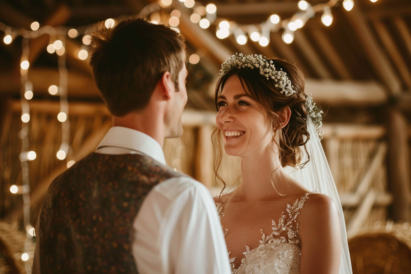 Image gratuite Femme dans mariage rustique 1