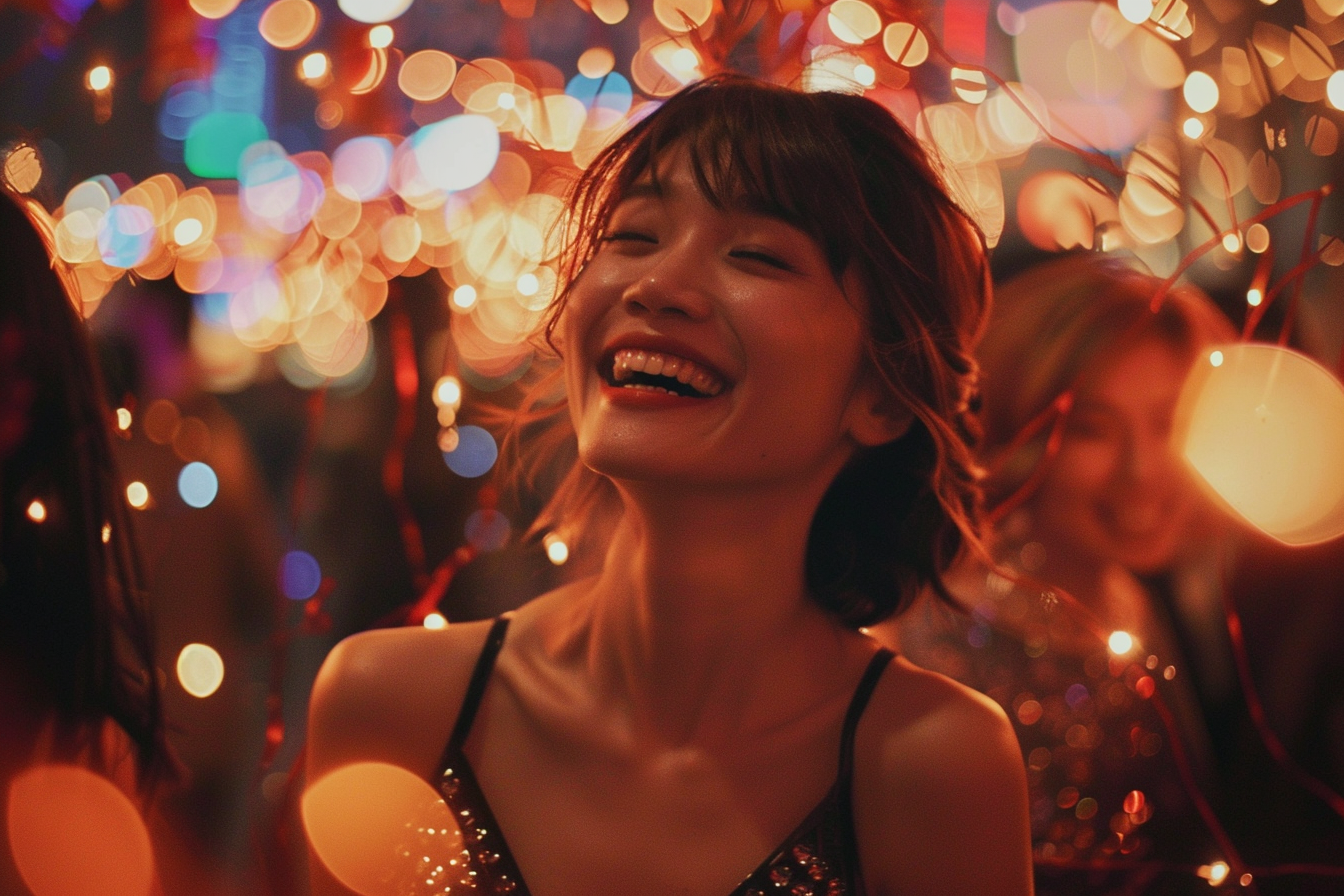 Image gratuite Femme en robe de cocktail à la célébration 3