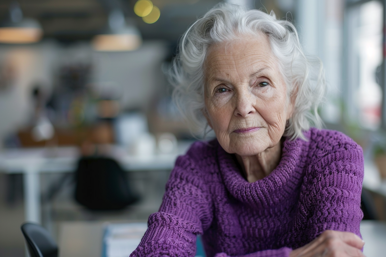 Image gratuite Femme pensive en séance de planification 1