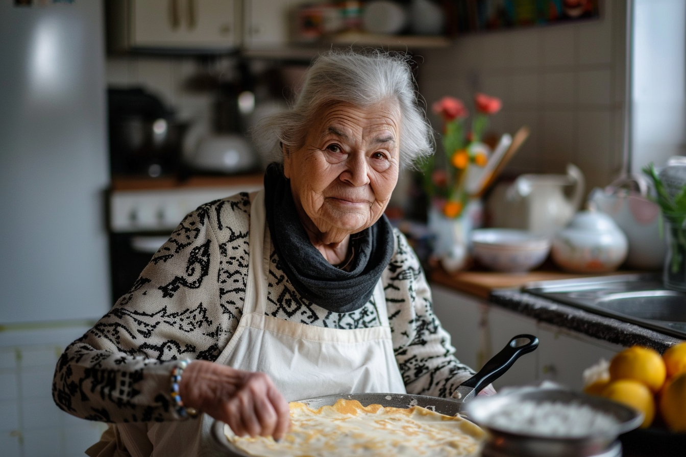 Image gratuite Femme se remémore célébrations Chandeleur 1