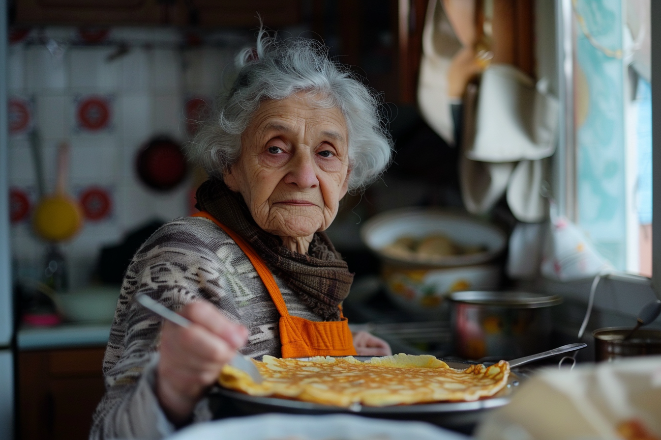 Image gratuite Femme se remémore célébrations Chandeleur 2