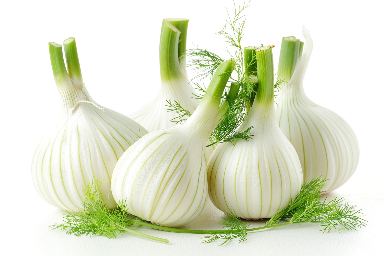 Image gratuite Fenouil sur fond blanc 1