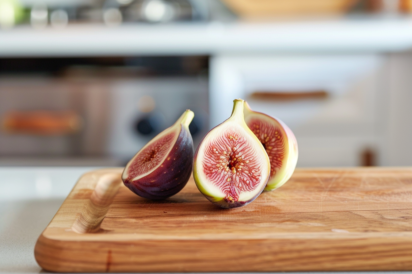 Image gratuite Figue coupée en cuisine moderne 2