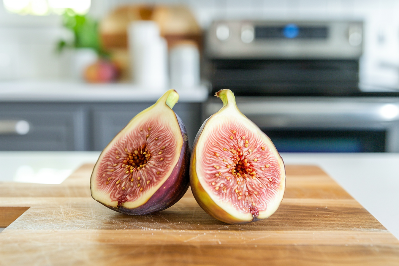 Image gratuite Figue coupée en cuisine moderne 3