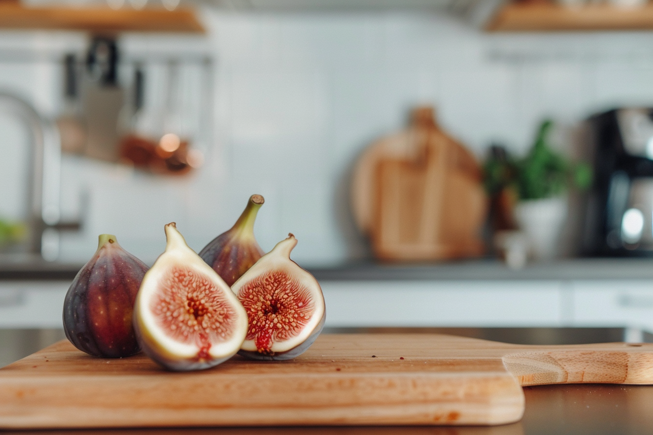 Image gratuite Figue coupée en cuisine moderne 4