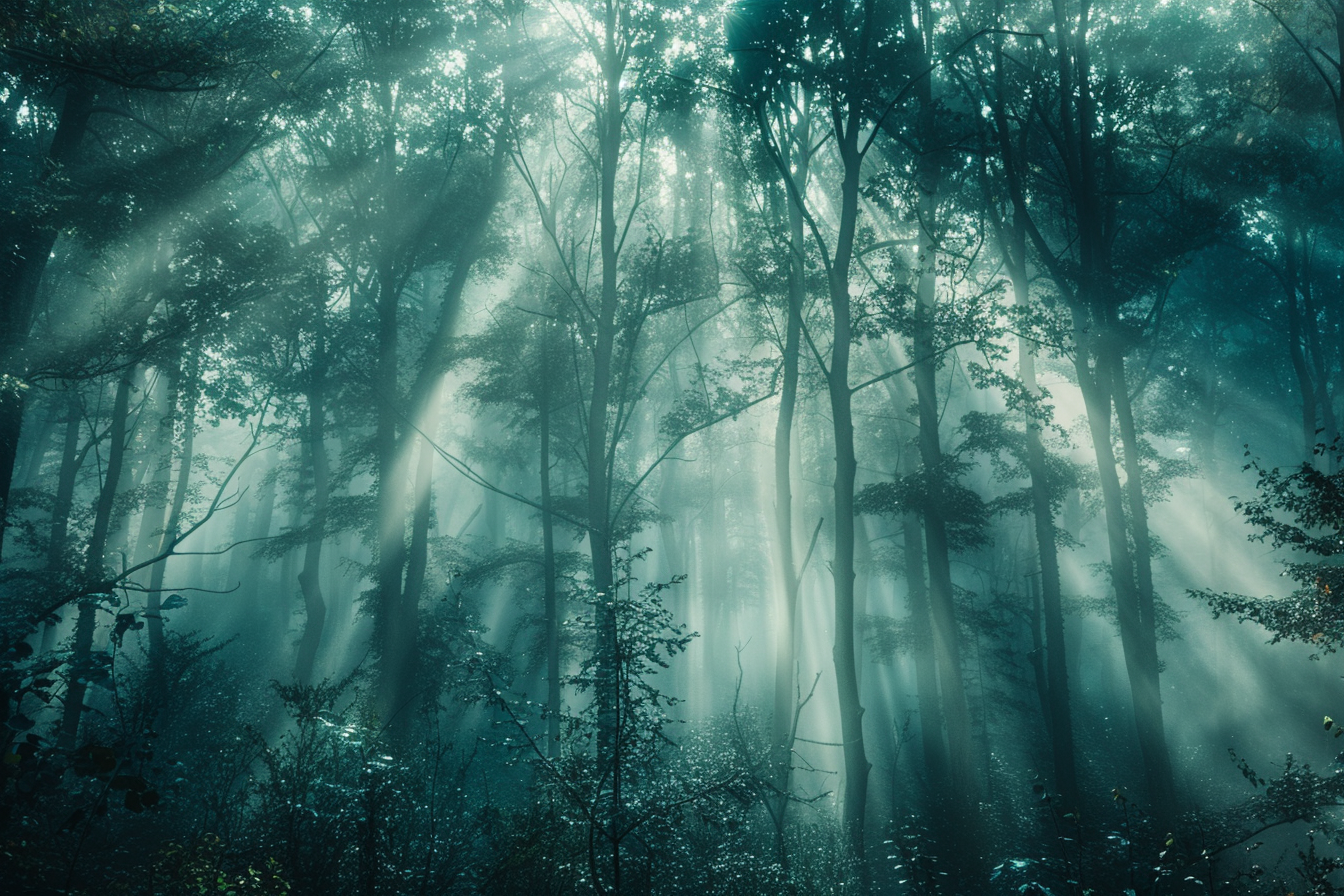 Image gratuite Forêt brumeuse mystique 3