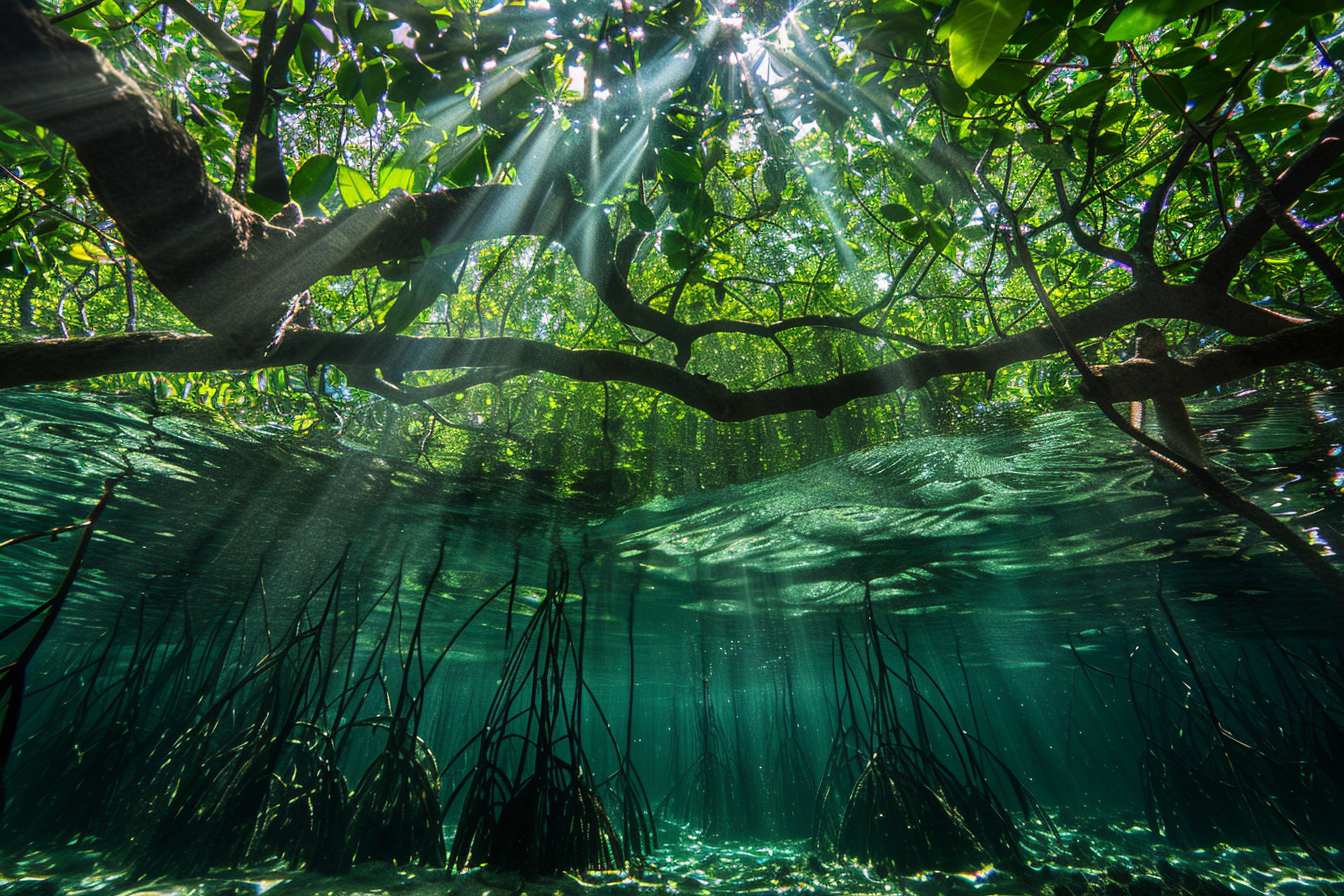 Image gratuite Forêt de mangroves côtières 1