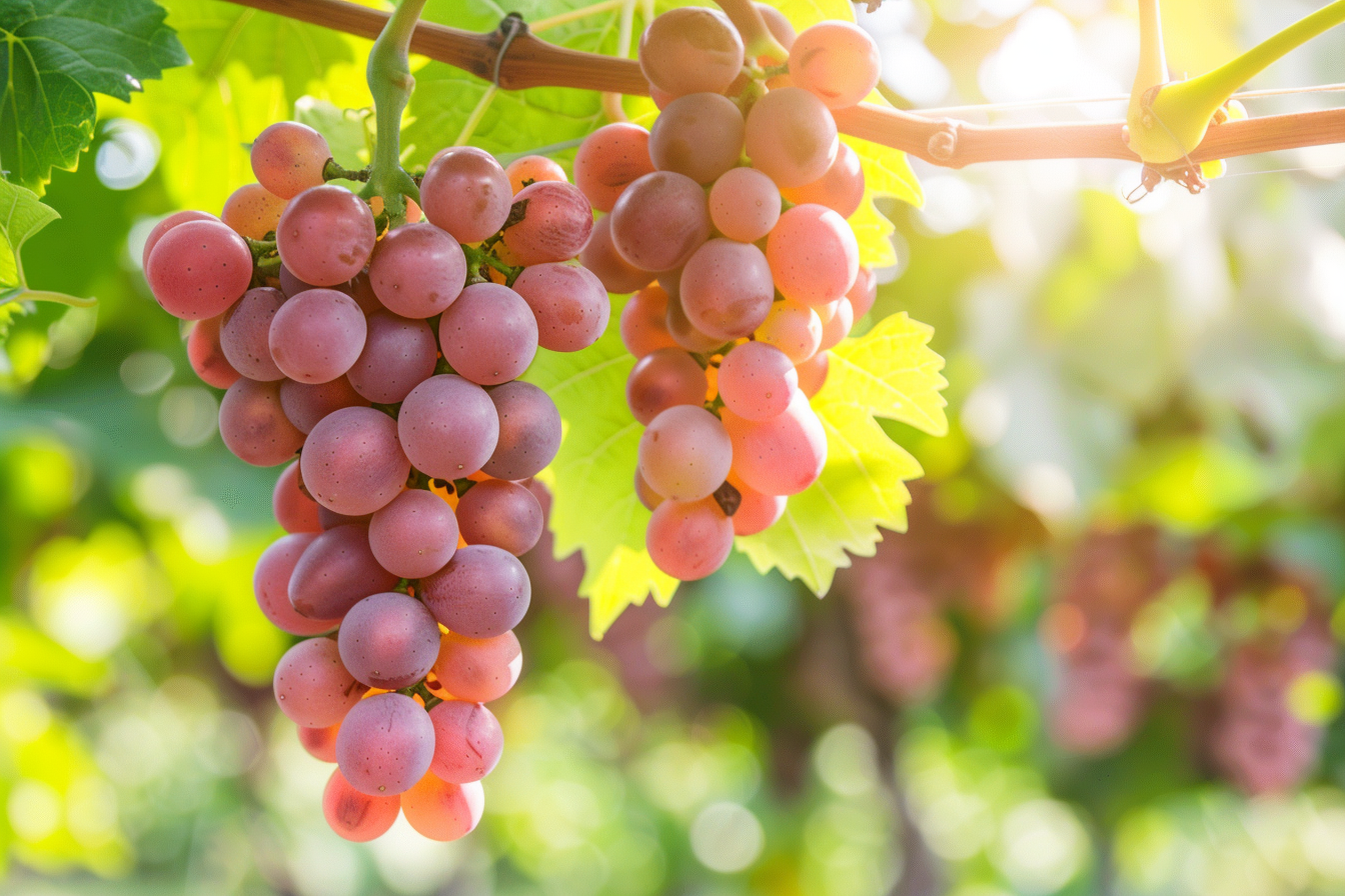 Image gratuite Grappe de raisin au vignoble 2