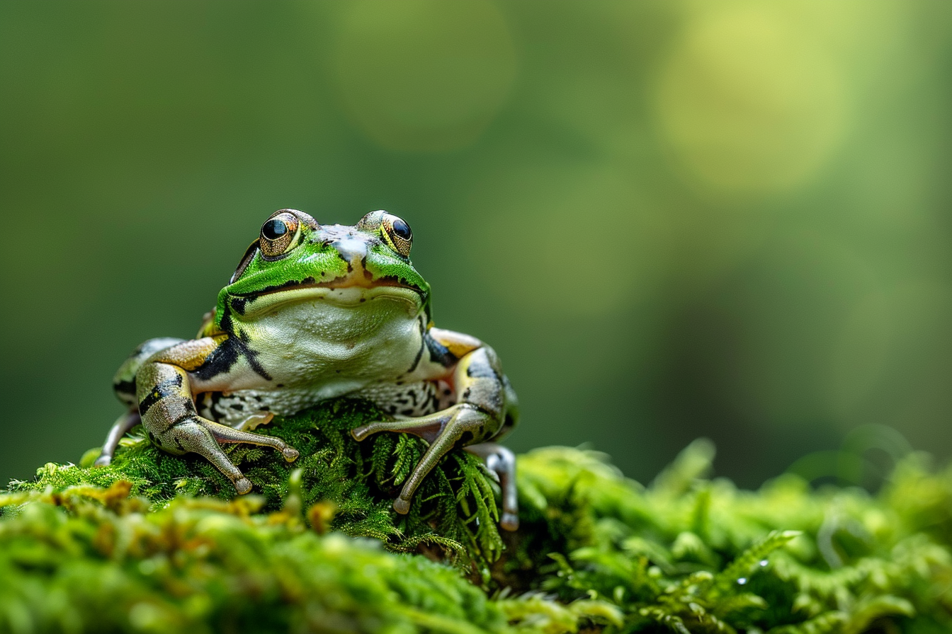 Image gratuite Grenouille sur un rocher 1