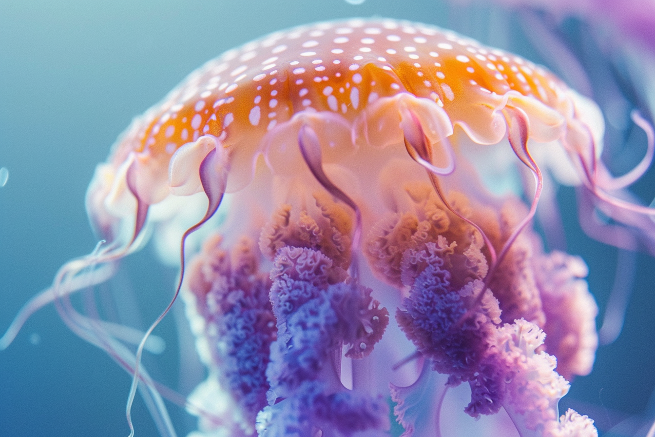 Image gratuite Gros plan sur une méduse 1